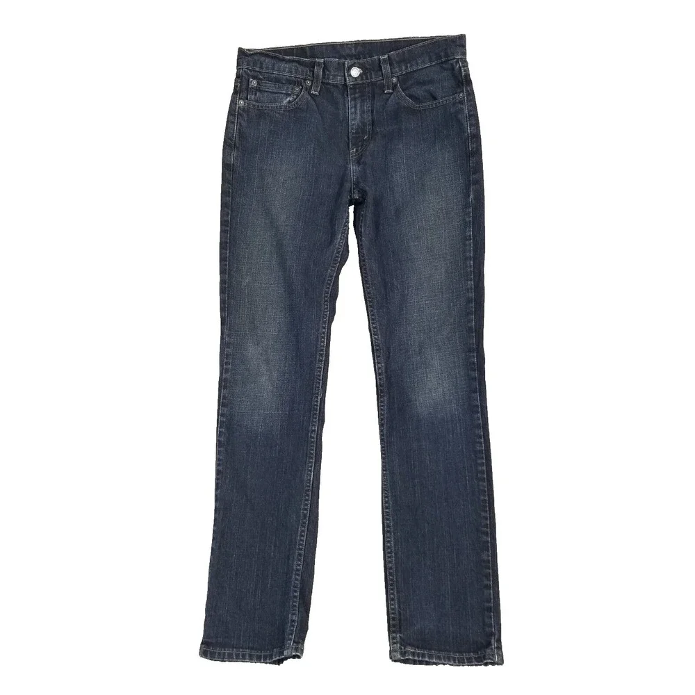 Levi's 511 jeans mens 31x32 slim straight blue stretch denim pants retro
